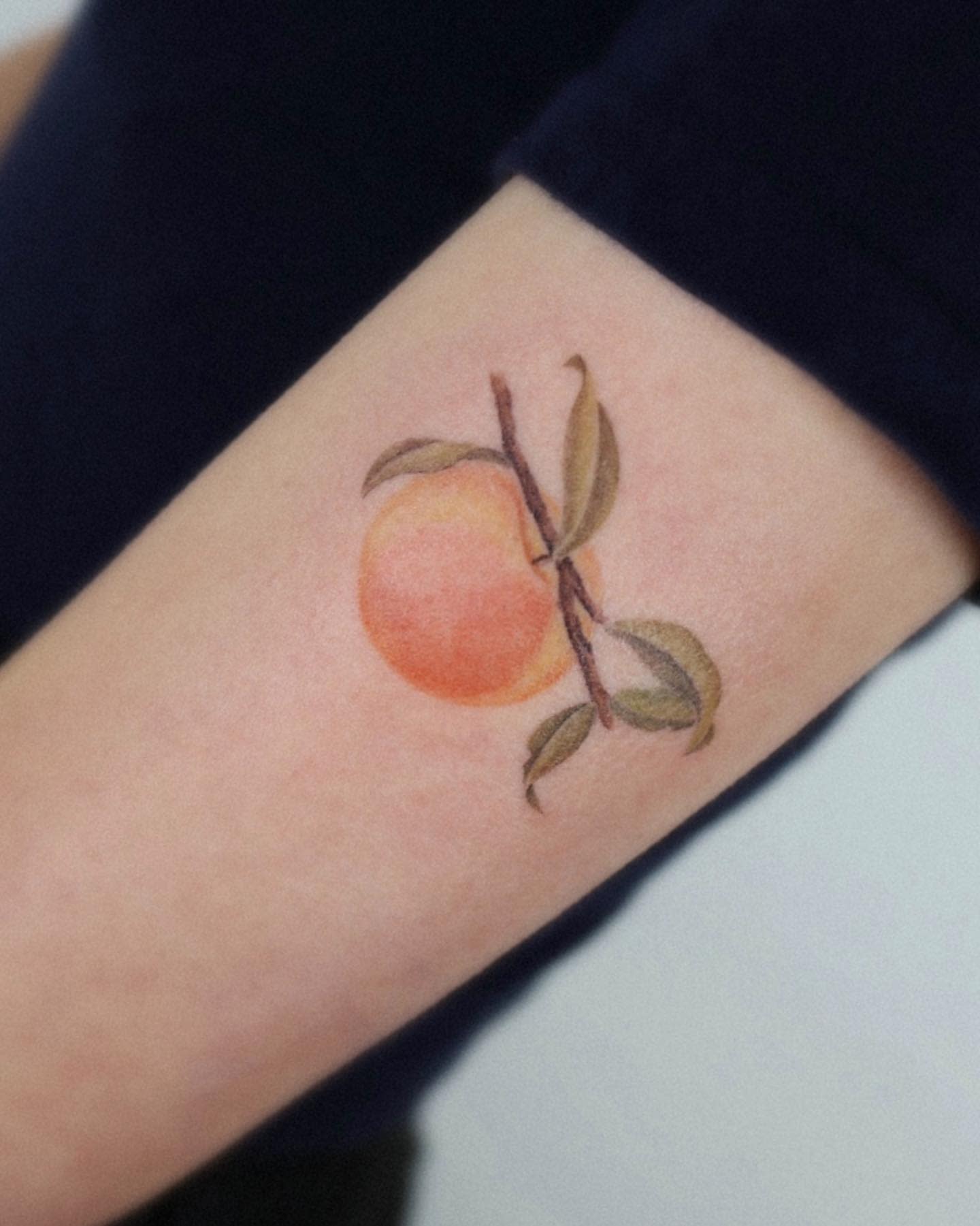 The Top Peach Tattoo Ideas Inspiration Guide